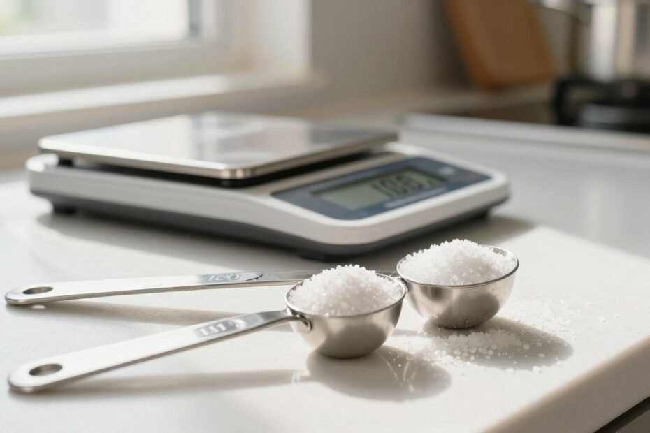 100 gram soli ile to łyżek