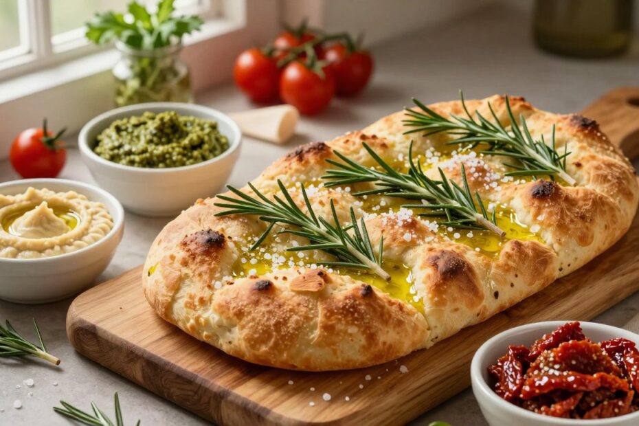 Focaccia z czym jeść