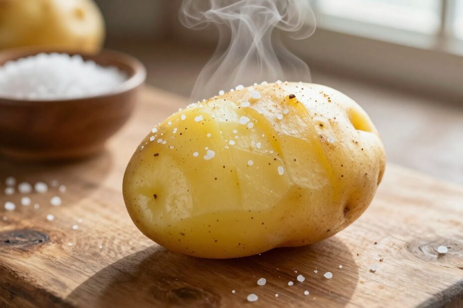 Ile kalorii ma ziemniak gotowany z solą