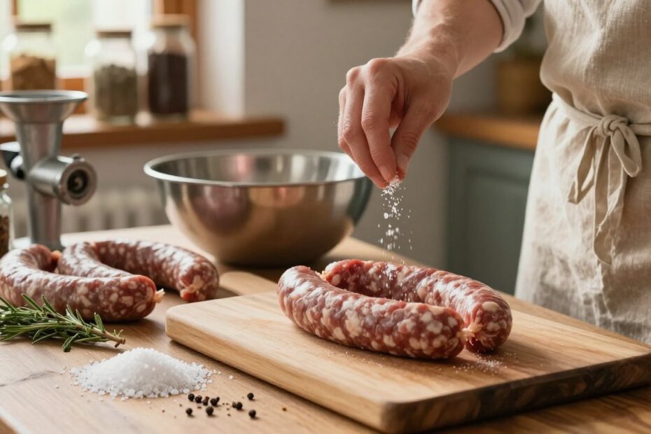 Ile soli do kiełbasy