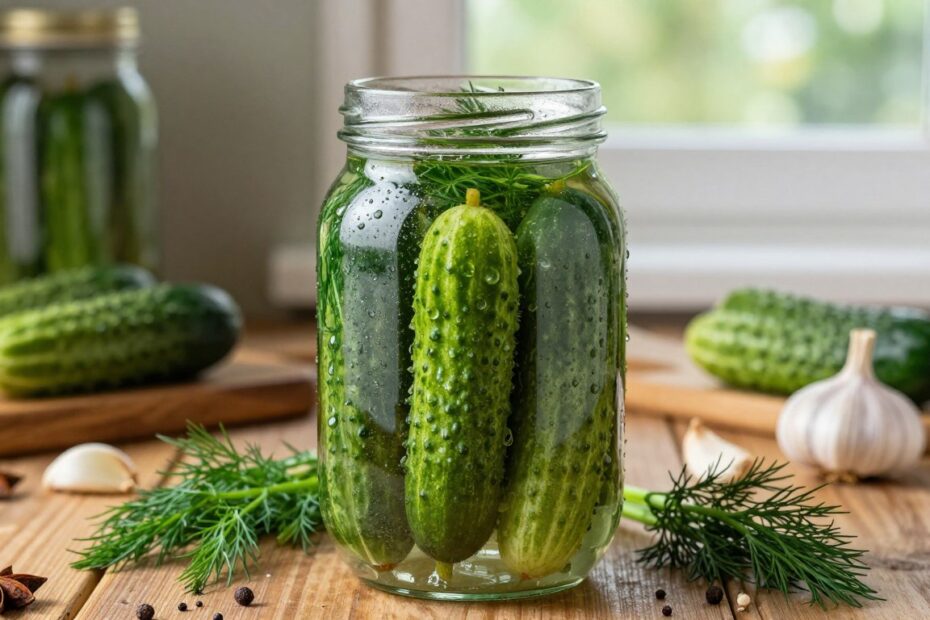 Ile soli do ogórków kiszonych