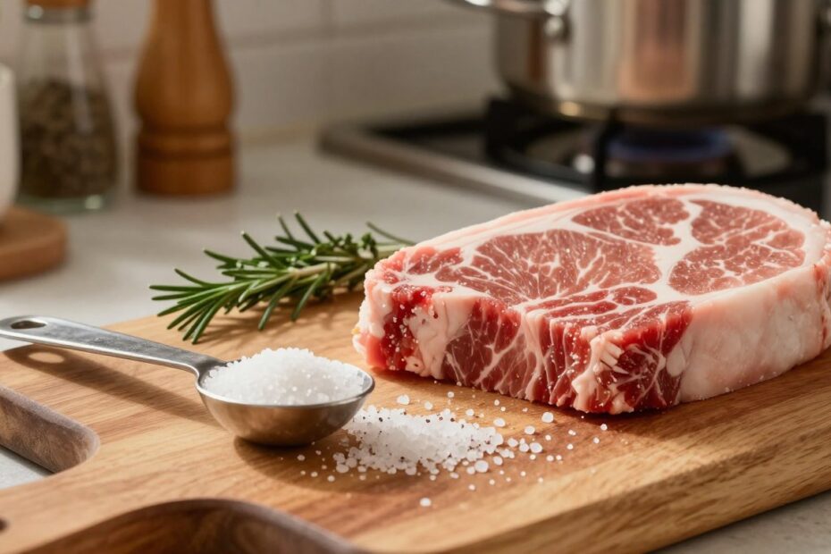 Ile soli na kilogram mięsa