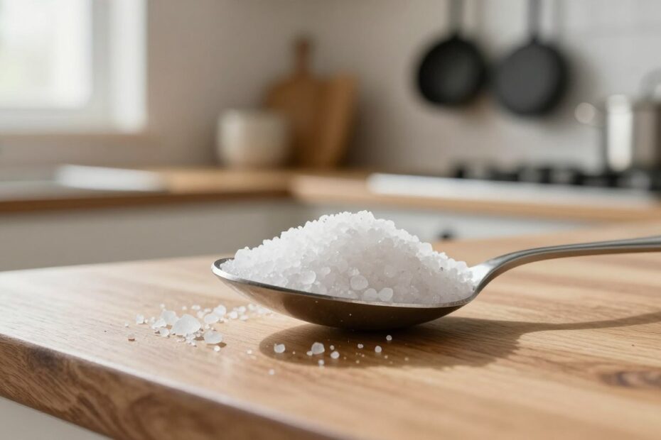 Ile waży łyżeczka soli