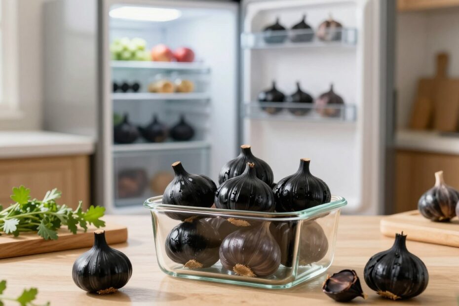 Jak przechowywać czarny czosnek