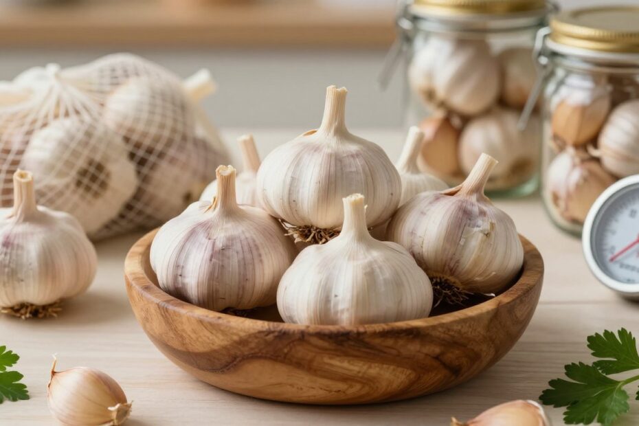 Jak przechowywać czosnek