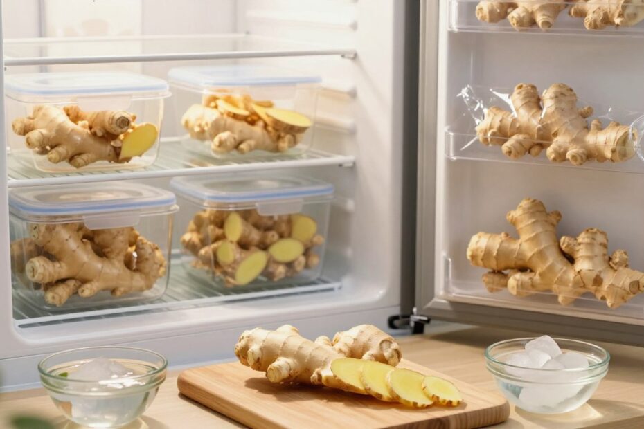 Jak przechowywać imbir