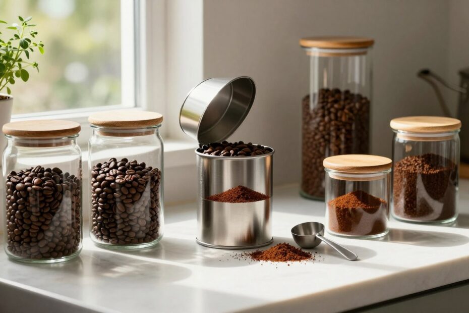 Jak przechowywać kawę