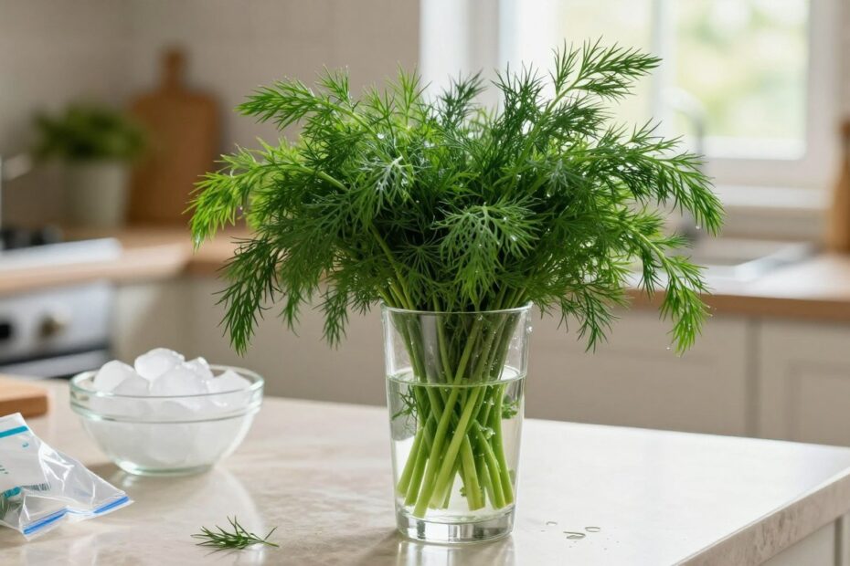 Jak przechowywać koperek