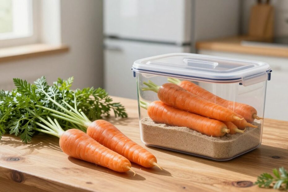 Jak przechowywać marchew