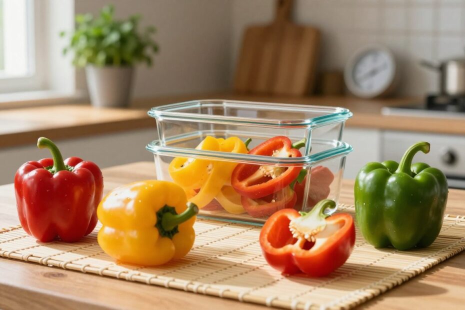 Jak przechowywać paprykę