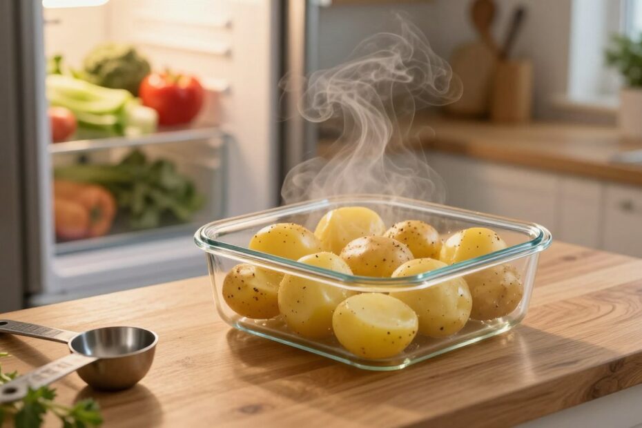Jak przechowywać ugotowane ziemniaki