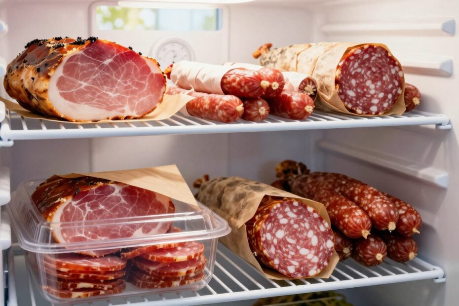 Jak przechowywać wędliny w lodówce