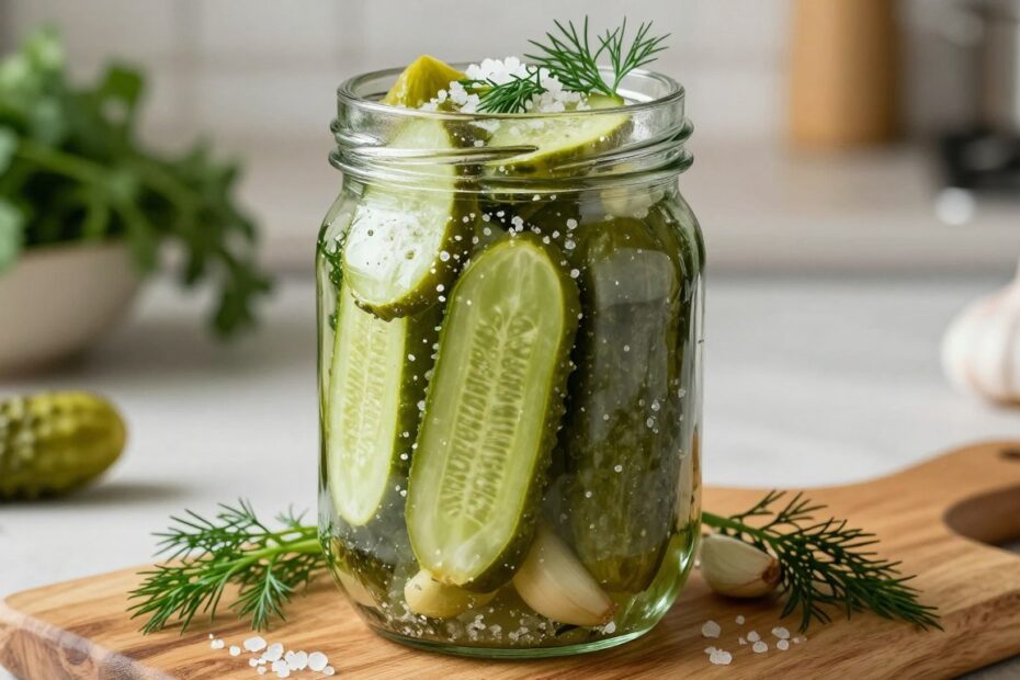 Ogórki małosolne ile soli