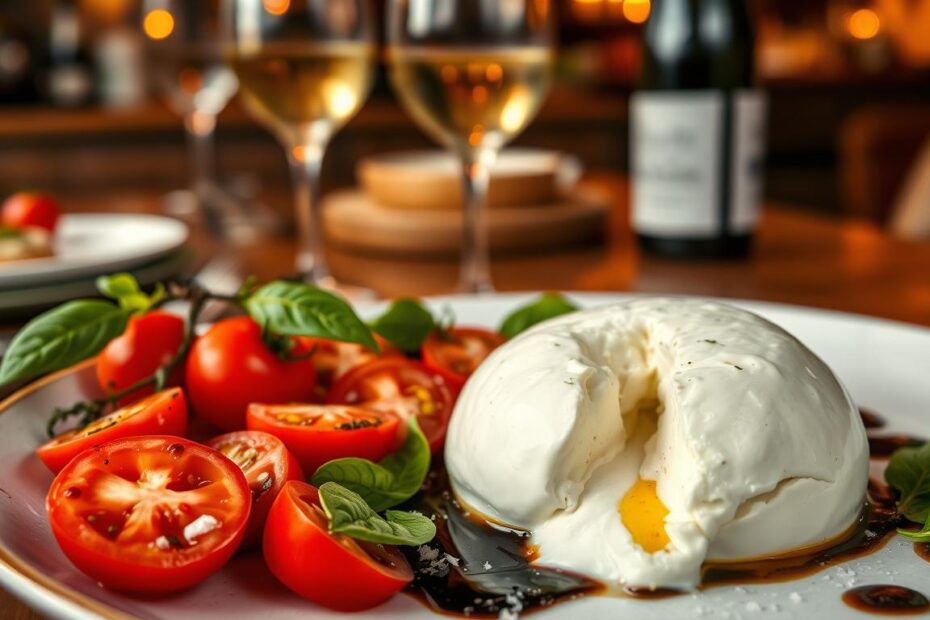 Ser burrata z czym jeść