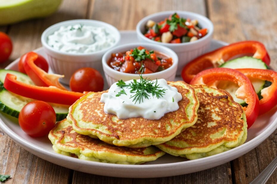 Z czym jeść placki z cukinii