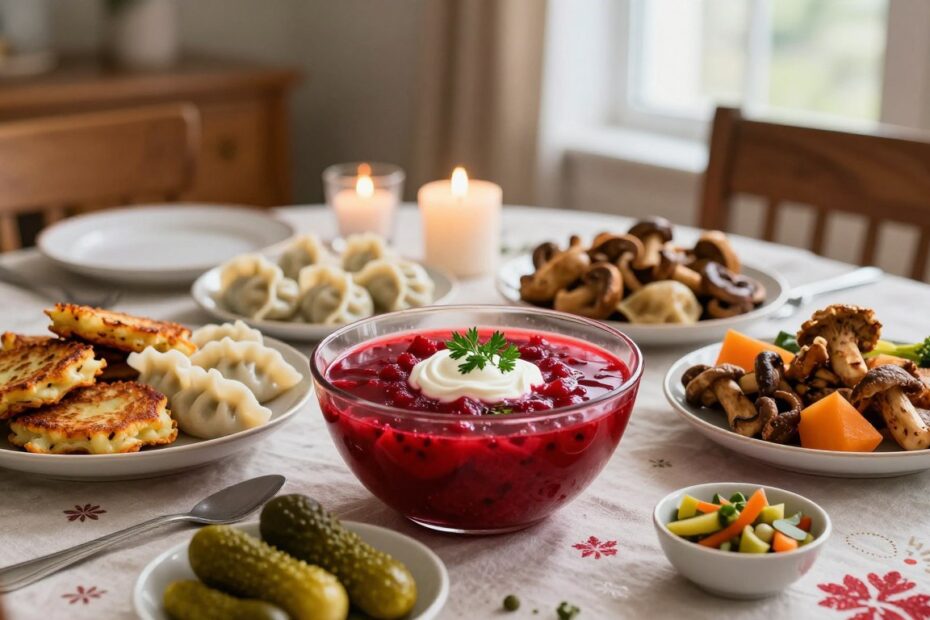 Co do barszczu czerwonego zamiast uszek