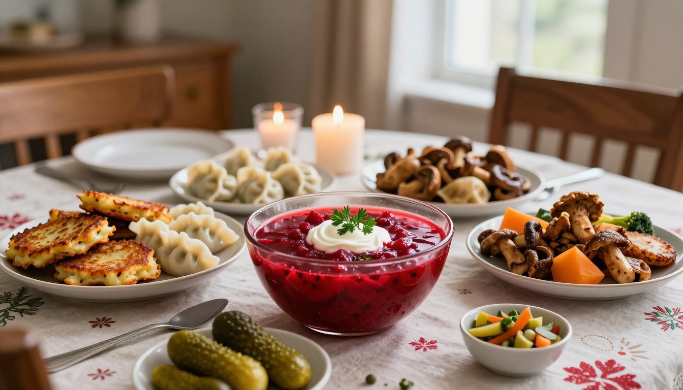 Co do barszczu czerwonego zamiast uszek