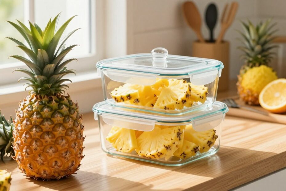 Jak przechowywać ananasa