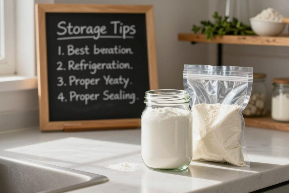 Jak przechowywać drożdże
