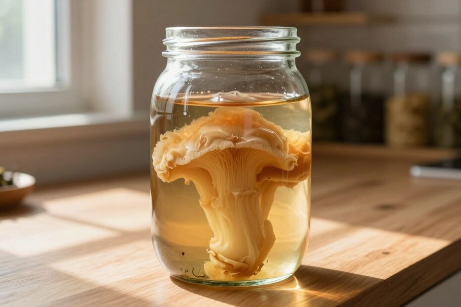 Jak przechowywać grzybek kombucha