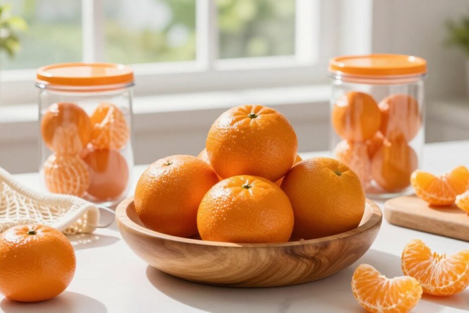 Jak przechowywać mandarynki