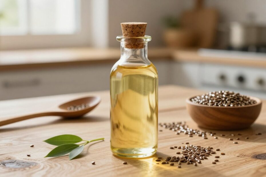 Jak przechowywać olej lniany