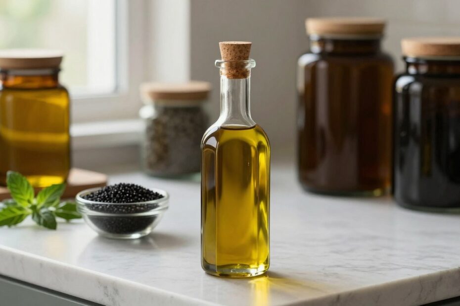 Jak przechowywać olej z czarnuszki