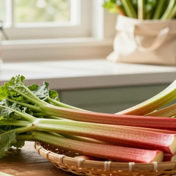 Jak przechowywać rabarbar