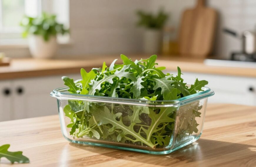 Jak przechowywać rukolę