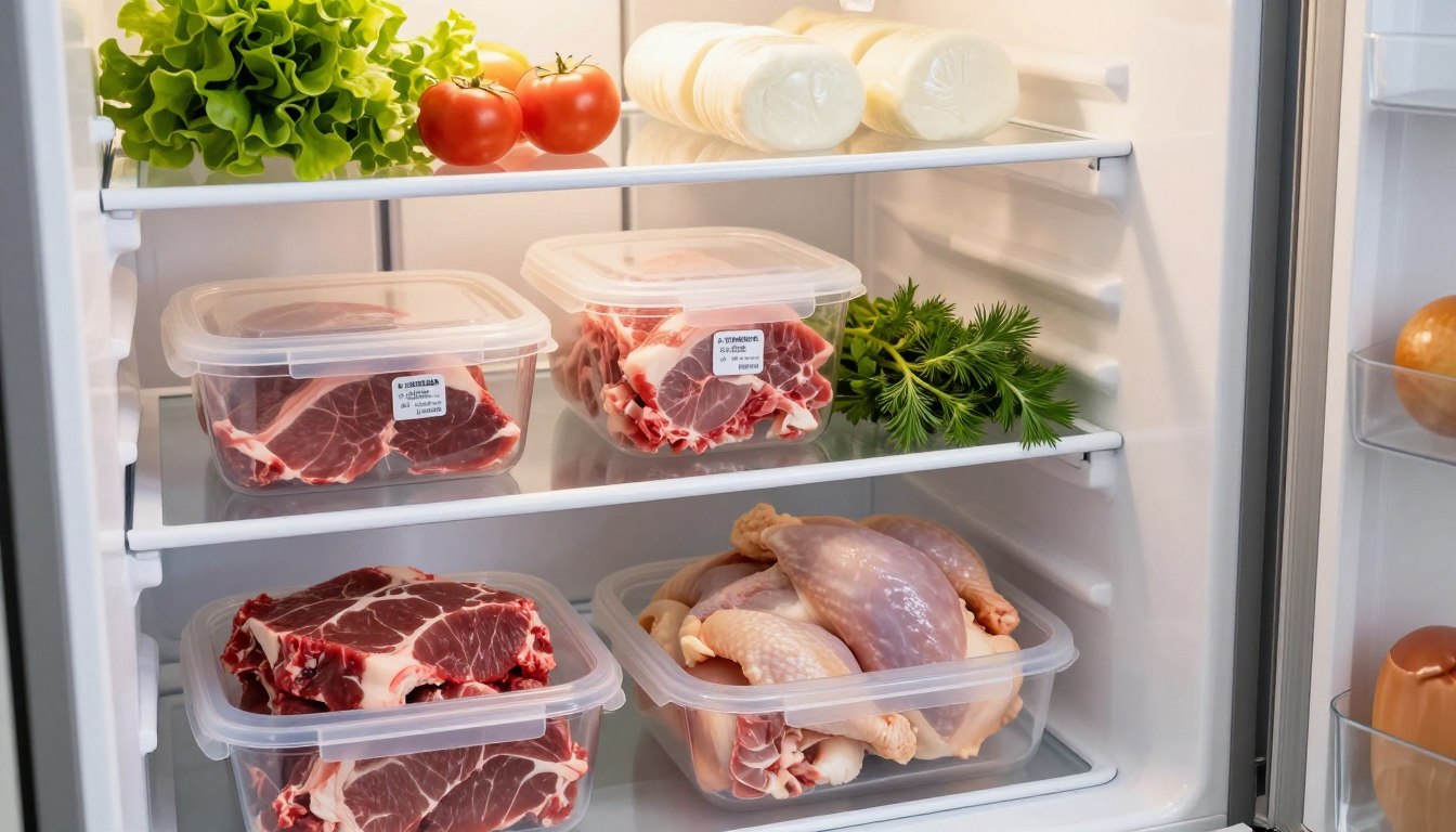 Jak przechowywać surowe mięso w lodówce
