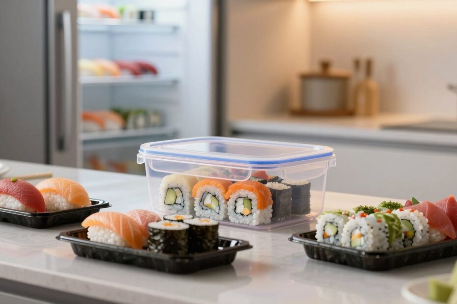 Jak przechowywać sushi