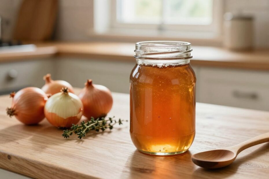 Jak przechowywać syrop z cebuli