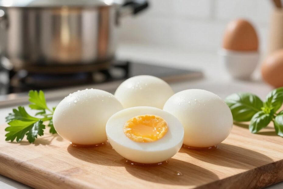 Jak przechowywać ugotowane jajka