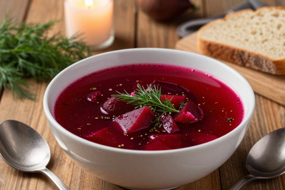 Jak ugotować barszcz wigilijny