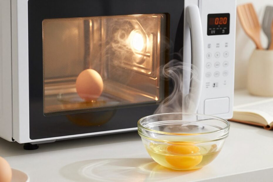 Jak ugotować jajko w mikrofali