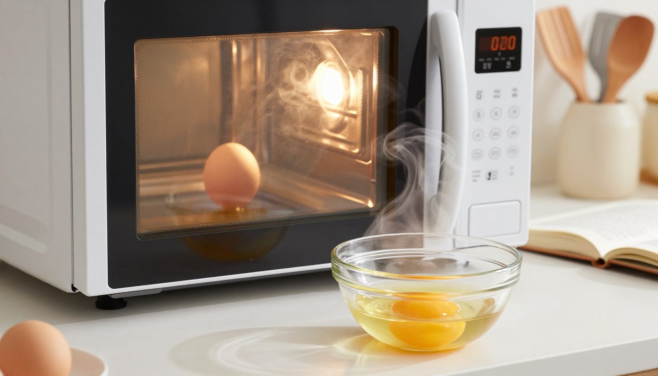 Jak ugotować jajko w mikrofali