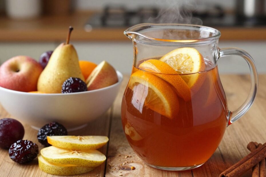 Jak ugotować kompot z suszu