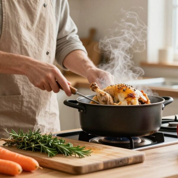 Jak ugotować kurczaka, żeby mięso było miękkie i pełne smaku