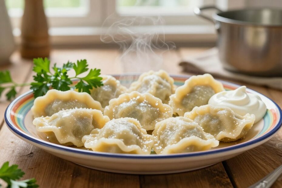 Jak ugotować mrożone pierogi