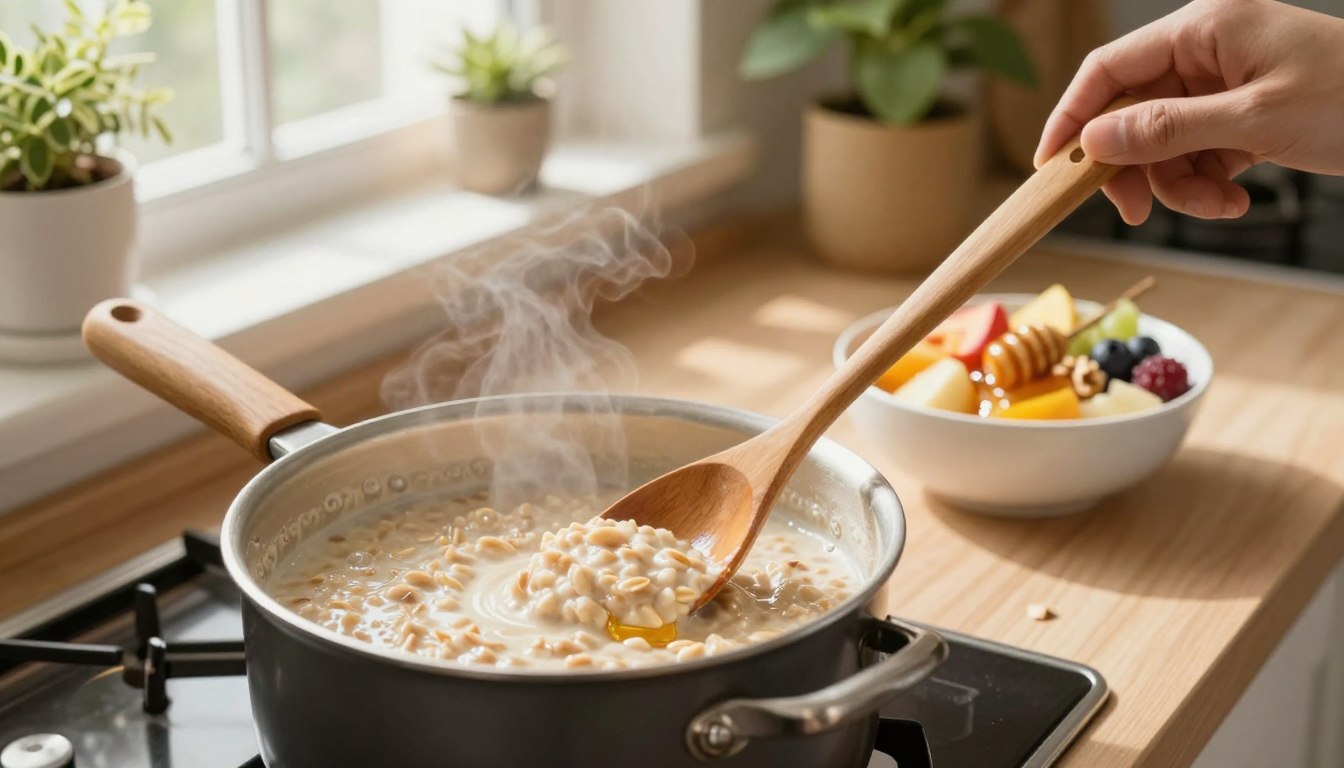 Jak ugotować płatki owsiane