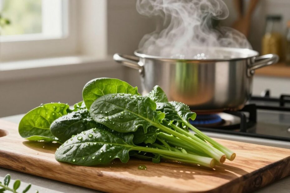 Jak ugotować szpinak