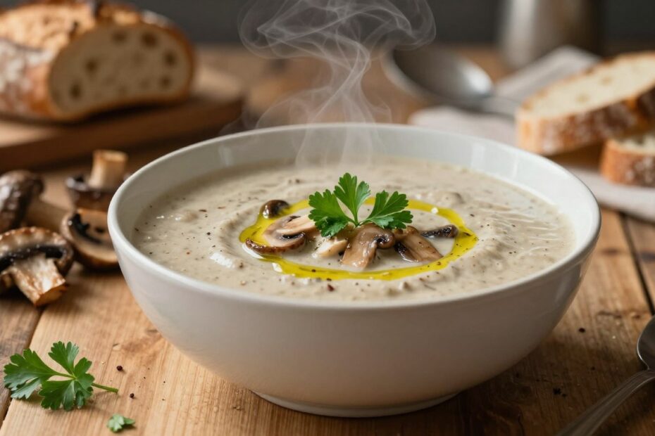 Jak ugotować zupę pieczarkową