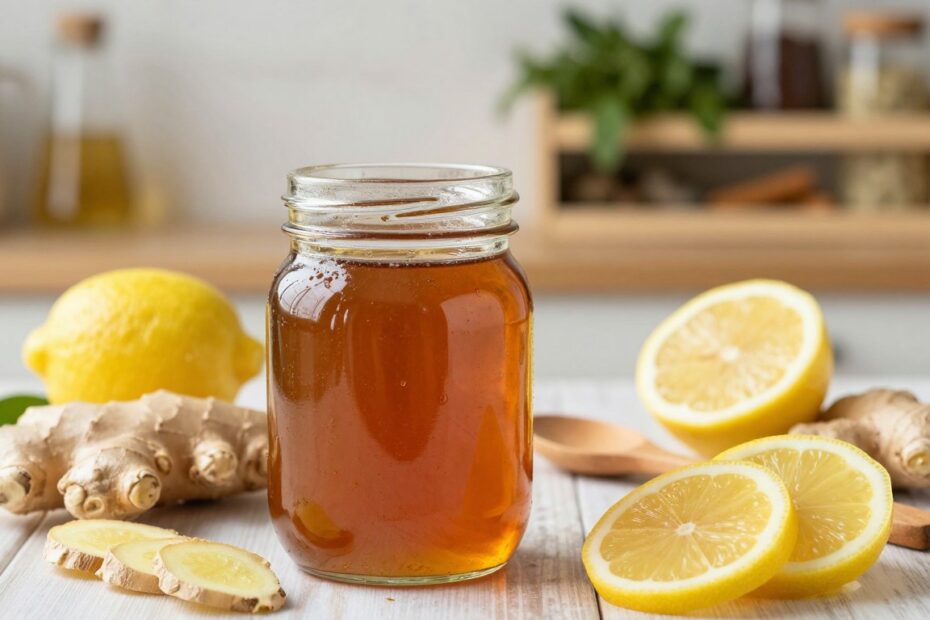 Syrop z imbiru, miodu i cytryny jak przechowywać