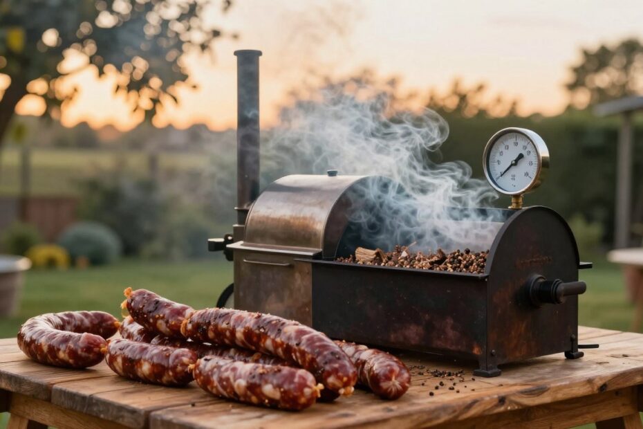 W jakiej temperaturze wędzić kiełbasę